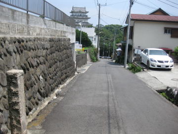 天守裏