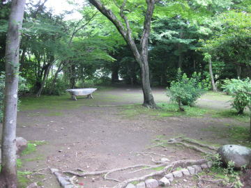 黄梅庵の跡地